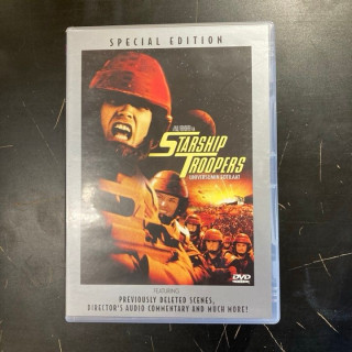 Starship Troopers (special edition) DVD (M-/M-) -toiminta/sci-fi-